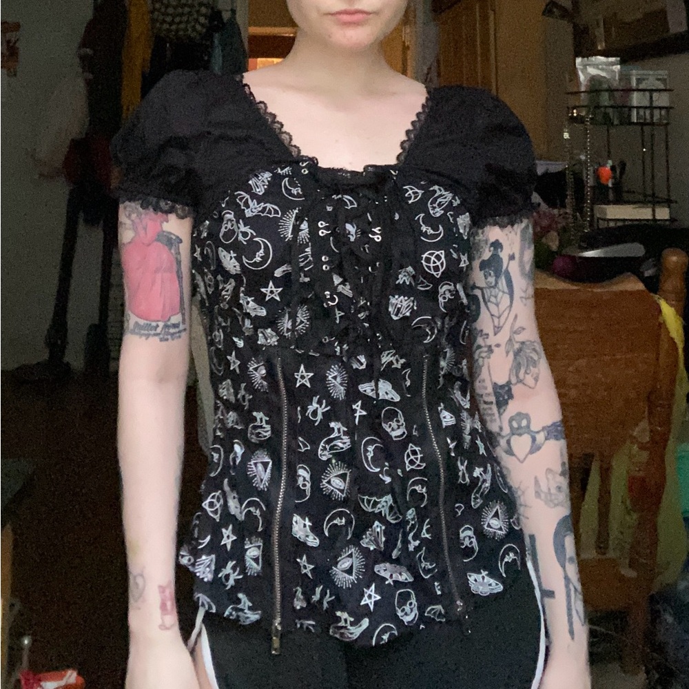Witchy Corset Blouse
